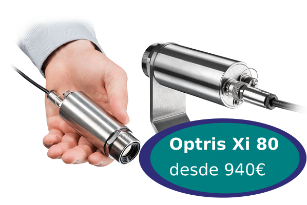 optris xi, Cámaras Termográficas Optris Serie Compacta Xi