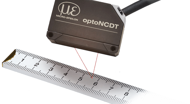 Sensor de triangulación láser de Micro-epsilon
