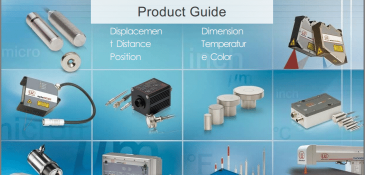Catálogo de Sensores de Distancia, Catálogo de Sensores de Distancia, Posición y Desplazamiento