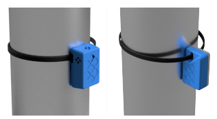 Imagen de Neuron PT100 Surface Strip en uso