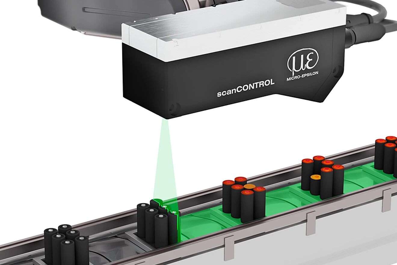 Battery cell assembly: Precise alignment & height inspection